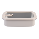 Oasis Microwave Safe Rectangular Stainless Steel Container 700ml