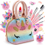 idola Kids Washable Unicorn Princess Makeup Set Si-MK-XST Pink