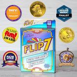 USAopoly Kids Flip 7 Strategy Card Game CSGFLIP7HANG