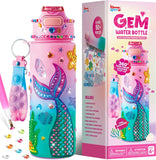 Klever Kits Kids Mermaid Water Bottle Craft Kit 60143 Pink