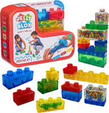 Jelly Blox Kids Creative Kit Sensory Building Blocks Toy 930652