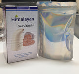 Bulk Himalayan Pink Salt Inhaler Pipe + 125g Coarse Salt Pure Crystal Rock + 150g Extra Salt