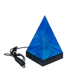 Pyramid Infinity Lamp 3D Optical Illusion LED Light Decor