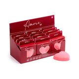 3 pieces Amore Heart Shaped Strawberry Bath Bomb