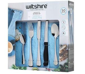 Wiltshire Baguette 50 Piece Cutlery Set