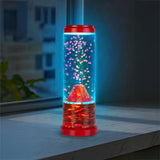 Volcano Cylinder LED Lamp with Colour Changing Motion Effect