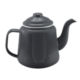 Falcon Teapot Dark Grey White 12 cm 950 ml