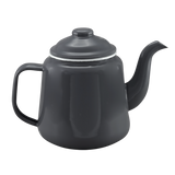 Falcon Teapot Dark Grey White 12 cm 950 ml