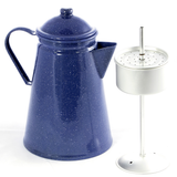 Falcon Coffee Percolator Blue White Speckle 16 cm 2.7L