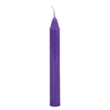 Pack of 12 Purple Prosperity Spell Candles Magic Spell Candles Purple