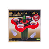 Ping Pong Bottle Shot Drinking Game Set for Party Fun