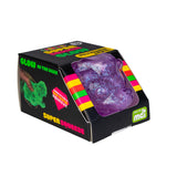 3 pieces Smoosho's Super Glow-in-the-Dark Polyhedron Animals Sensory Squeeze Toy Assorted