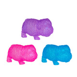 3 pieces Smoosho's Super Squeeze Glow in the Dark Pug Sensory Toy Assorted