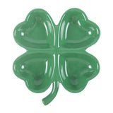 Four-Leaf Clover Ceramic Trinket Tray for Lucky Home Decor