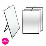 Swosh 4PK Mirror With Stand Wall Mountable Make Up Facial 29.5 x 23cm