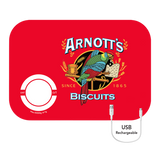Rojo Arnott's Rechargeable Digital Kitchen Scale 10kg Red