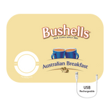 Rojo Bushells Rechargeable Digital Kitchen Scale 10kg Cream