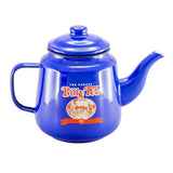 Rojo Billy Tea Enamel Teapot Blue 1.4L