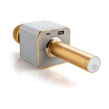 My Song! Wireless Bluetooth Karaoke Microphone - Gold Finish