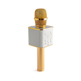 My Song! Wireless Bluetooth Karaoke Microphone - Gold Finish