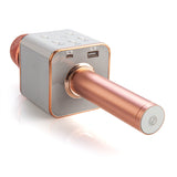 My Song! Karaoke Microphone Bluetooth Rose Gold Wireless Handheld Mic