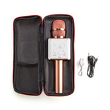 My Song! Karaoke Microphone Bluetooth Rose Gold Wireless Handheld Mic