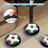 Soccer Ball LED Boy Toys Rechargeable Air Soccer Indoor Floating with Led
