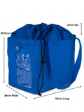 Wash Dry Fold Laundry Bag Royal Blue