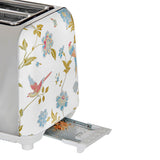 Laura Ashley Elveden 24cm Electric 2-Slice Bread Toaster 925W Food/Kitchen WHT