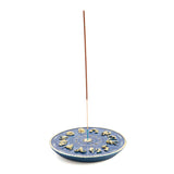 Zodiac Incense Burner Blue