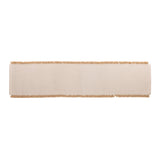 Amalfi Isla Fringe Table Runner Natural