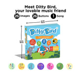 Ditty Bird Fun Alphabet Sound Book Rechargeable Multi-Coloured