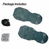 Lawn Aerator Shoes Simple Comfortable Convenient Lawn Aerator Shoes Garden Nail Shoes for Garden-Green