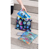 LOQI Sam Wilde Zip Pockets 3pcs Set Multi-Coloured