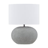 Amalfi Tiras Ceramic Table Lamp Grey