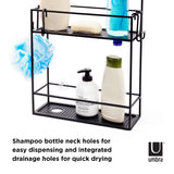 Umbra Cubiko Shower Caddy Black
