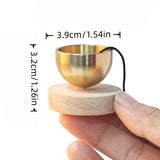 Mini Singing Bowl Set Produces a Clear And Pleasant Sound Gift Home Decor 4cm
