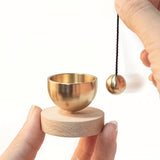 Mini Singing Bowl Set Produces a Clear And Pleasant Sound Gift Home Decor 4cm