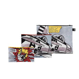 LOQI Roy Lichtenstein Zip Pockets Multi-Coloured