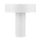 Amalfi Thiago Metal Table Lamp White