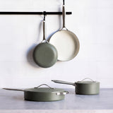MasterChef Sage Elementa Frypan Sage & Cream