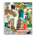Galison Mediterranean Cats Puzzle 1000pc Multi-Coloured