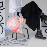 LOQI Hilma af Klint Childhood Tote Bag Multi-Coloured