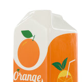 Emporium Lewis Orange Juice Carton Ceramic Vessel Small
