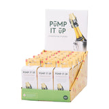 isGift Pump It Up Champagne Stopper CDU 18pcs