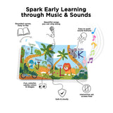 Ditty Bird Fun Alphabet Sound Book Rechargeable Multi-Coloured