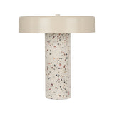 Amalfi Dario Terrazzo Table Lamp Multi-Coloured & White