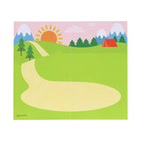 Petit Collage Little Campers Mini Sticker Set Green