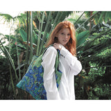 LOQI Van Gogh Irises Recycled Tote Bag Multi-Colour