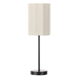 Amalfi Tier Table Lamp Natural & Black